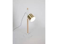 Zuiver Tafellamp IVY - Brass & White Wit -Welkom bij Verlichting en Meubels Winkel! 11479 deba meubelen verlichting zuiver ivy