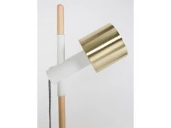 Zuiver Tafellamp IVY - Brass & White Wit -Welkom bij Verlichting en Meubels Winkel! 11481 deba meubelen verlichting zuiver ivy
