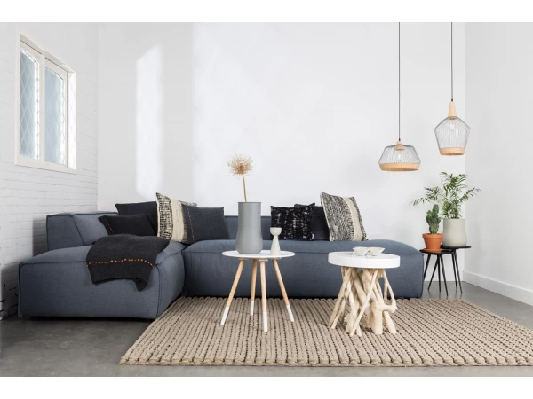 Zuiver Hanglamp BIRDY LONG - Matte Grey & Braided Rattan Grijs 7 Zuiver Hanglamp BIRDY LONG - Matte Grey & Braided Rattan Grijs - Afbeelding 7