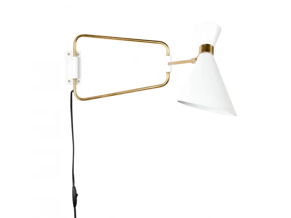 Zuiver Wandlamp SHADY - White Wit 1 Zuiver Wandlamp SHADY - White Wit