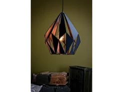 EGLO Hanglamp CARLTON 1 - Zwart/koper Koper -Welkom bij Verlichting en Meubels Winkel! 1318 deba meubelen verlichting eglo vintage carlton 1
