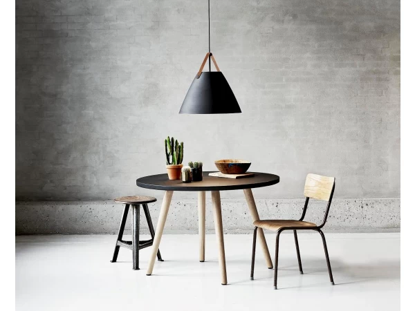 Hanglamp STRAP - Zwart Zwart 2 Hanglamp STRAP - Zwart Zwart - Afbeelding 2