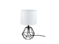 EGLO Tafellamp CARLTON 2 - Wit/zwart Wit
