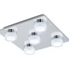 EGLO Plafondlamp ROMENDO - Chroom Chroom