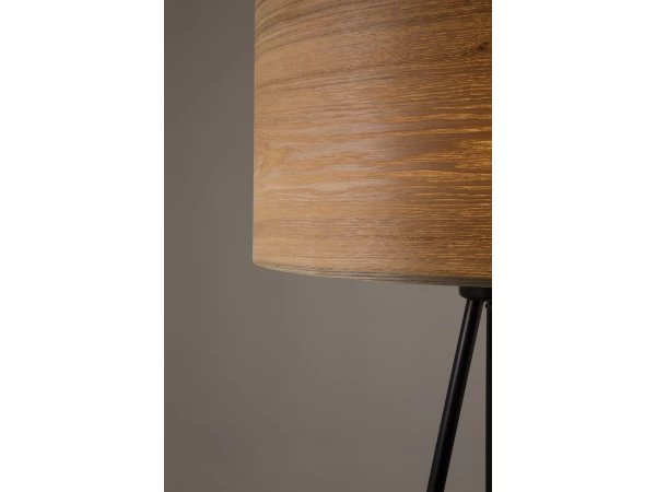 Vloerlamp WOODLAND - Ash Wood Veneered Shade Hout 6 Vloerlamp WOODLAND - Ash Wood Veneered Shade Hout - Afbeelding 6
