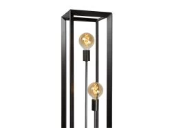 Vloerlamp THOR - Zwart Ijzer Grijs -Welkom bij Verlichting en Meubels Winkel! 16426 deba meubelen verlichting lucide thor