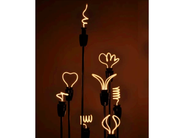 Lichtbron E27/LED 8W Heart Art 3 Lichtbron E27/LED 8W Heart Art - Afbeelding 3