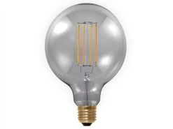 Lichtbron E27/LED 6W A Globe Smokey Grey
