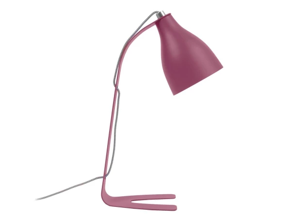 Leitmotiv Bureaulamp BAREFOOT - Marsala Pink Roze 1 Leitmotiv Bureaulamp BAREFOOT - Marsala Pink Roze