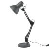 Leitmotiv Bureaulamp HOBBY - Steel/Black Zwart
