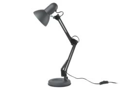 Leitmotiv Bureaulamp HOBBY - Steel/Black Zwart