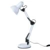 Leitmotiv Bureaulamp HOBBY - Steel/White Wit