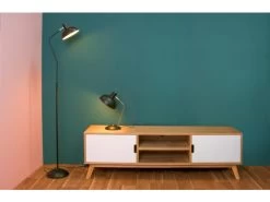 Leitmotiv Bureaulamp HOOD - Mat Zwart Zwart 5 Leitmotiv Bureaulamp HOOD - Mat Zwart Zwart -Welkom bij Verlichting en Meubels Winkel! 17441 deba meubelen verlichting leitmotiv hood