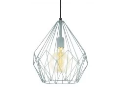 EGLO Hanglamp VINTAGE/CARLTON - Mint Blauw