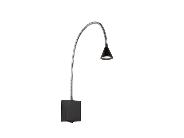 Wandlamp BUDDY - Zwart Zwart 1 Wandlamp BUDDY - Zwart Zwart