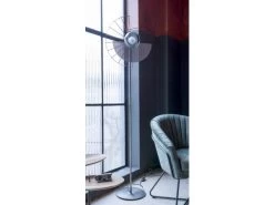 Vloerlamp CRAWFORD - Metaal Chroom -Welkom bij Verlichting en Meubels Winkel! coco maison crawford 35860