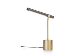 Tafellamp SEBASTIAN - Hout/goud Goud -Welkom bij Verlichting en Meubels Winkel! coco maison sebastian 27475