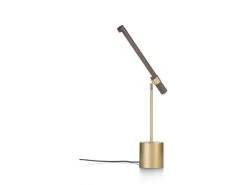 Tafellamp SEBASTIAN - Hout/goud Goud -Welkom bij Verlichting en Meubels Winkel! coco maison sebastian 27476
