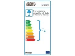 Tafellamp BARUN - Goud Goud -Welkom bij Verlichting en Meubels Winkel! dutchbone barun 43581