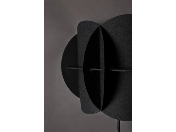 Wandlamp CORRIDOR - Zwart Zwart 3 Wandlamp CORRIDOR - Zwart Zwart - Afbeelding 3