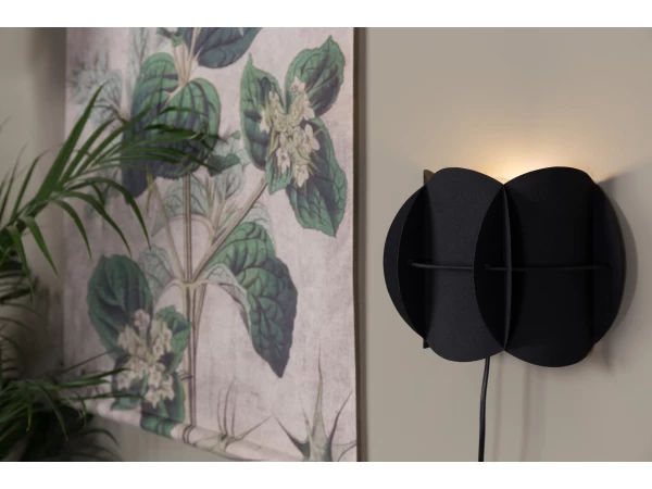 Wandlamp CORRIDOR - Zwart Zwart 4 Wandlamp CORRIDOR - Zwart Zwart - Afbeelding 4