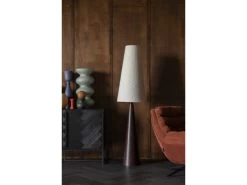 Vloerlamp MIKI - Wit Bouclé Wit -Welkom bij Verlichting en Meubels Winkel! dutchbone miki 73397