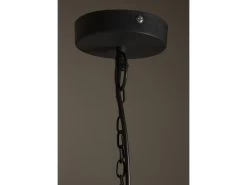 Hanglamp RAW - Zwart Ijzer/mangohout Zwart -Welkom bij Verlichting en Meubels Winkel! dutchbone raw 30040