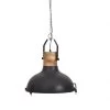Hanglamp RAW - Zwart Ijzer/mangohout Zwart