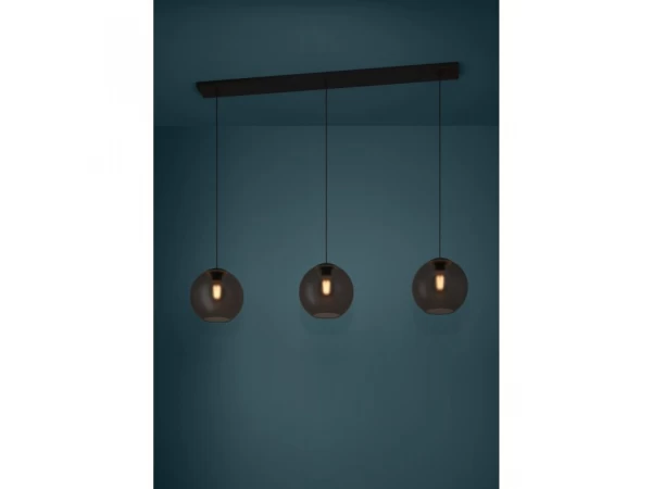 EGLO Hanglamp ARANGONA - Zwart Zwart 2 EGLO Hanglamp ARANGONA - Zwart Zwart - Afbeelding 2