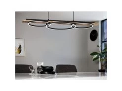 EGLO Hanglamp BOYAL - Zwart/Bruin Bruin -Welkom bij Verlichting en Meubels Winkel! eglo boyal 60885
