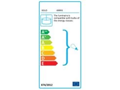 EGLO Hanglamp CARLTON 1 3xE27 - Zwart/koper Zwart -Welkom bij Verlichting en Meubels Winkel! eglo carlton 1 34252