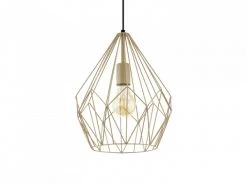 EGLO Hanglamp CARLTON - Oranjegoud Oranje