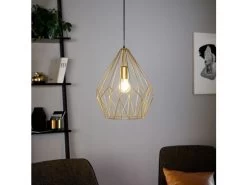 EGLO Hanglamp CARLTON - Goud Goud 5 EGLO Hanglamp CARLTON - Goud Goud -Welkom bij Verlichting en Meubels Winkel! eglo carlton 34260
