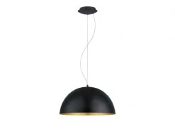 EGLO Hanglamp GAETANO 1 - Zwart/goud Zwart