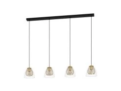 EGLO Hanglamp JAZMINIA - Zwart Zwart