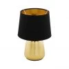 EGLO Tafellamp MANALBA 1 - Zwart/goud Multicolor
