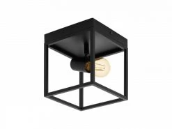 EGLO Plafondlamp SILENTINA - Zwart Zwart