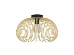EGLO Plafondlamp VENEZUELA - Zwart/Goud Zwart