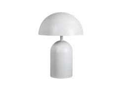 Tafellamp BOBBY - Mat Wit Wit