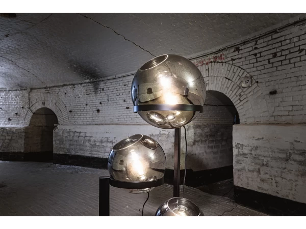 Vloerlamp ORB - Zwart/spiegelglas Zwart 3 Vloerlamp ORB - Zwart/spiegelglas Zwart - Afbeelding 3