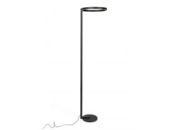 Vloerlamp 38W LED, Dimbaar Zwart