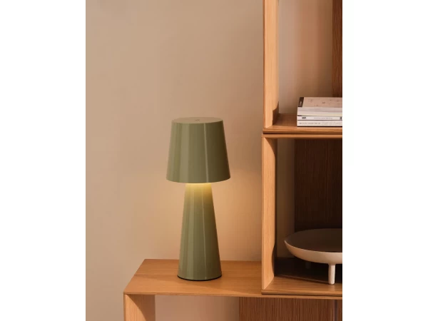 Tafellamp Groot ANERYS - Turquoise Groen 6 Tafellamp Groot ANERYS - Turquoise Groen - Afbeelding 6