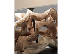 Tafellamp COMET - Wit/Hout Wit -Welkom bij Verlichting en Meubels Winkel! kave home comet 37105