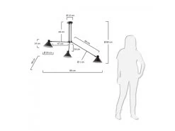 Hanglamp DIONE - Zwart Zwart -Welkom bij Verlichting en Meubels Winkel! kave home dione 36180