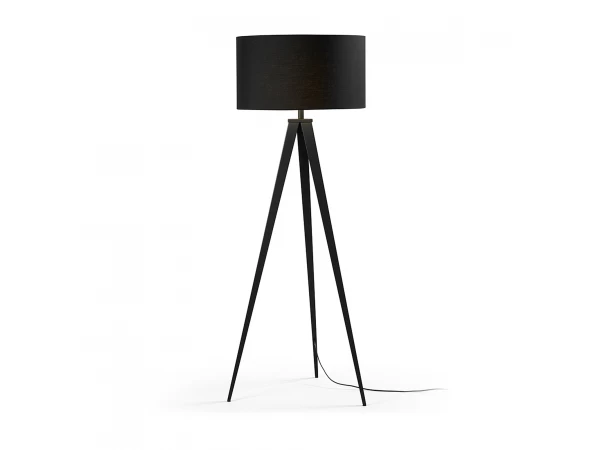 Vloerlamp IGUAZU - Zwart Zwart 1 Vloerlamp IGUAZU - Zwart Zwart