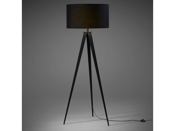 Vloerlamp IGUAZU - Zwart Zwart 2 Vloerlamp IGUAZU - Zwart Zwart - Afbeelding 2