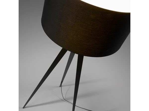 Vloerlamp IGUAZU - Zwart Zwart 3 Vloerlamp IGUAZU - Zwart Zwart - Afbeelding 3