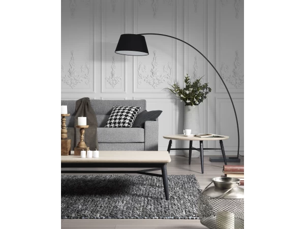 Vloerlamp JUHE - Zwart Zwart 3 Vloerlamp JUHE - Zwart Zwart - Afbeelding 3