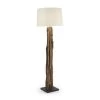 Vloerlamp LLEWOP - Ivory Hout