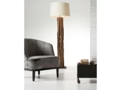 Vloerlamp LLEWOP - Ivory Hout -Welkom bij Verlichting en Meubels Winkel! kave home llewop 32054